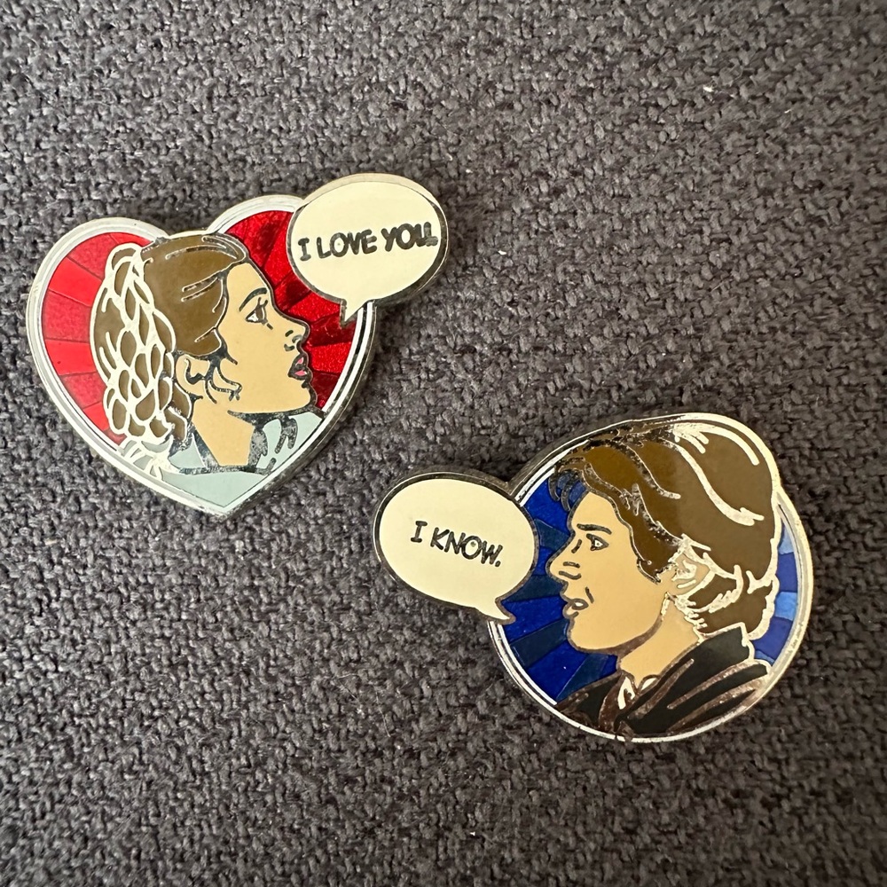 Star Wars Disney Official Pin Set